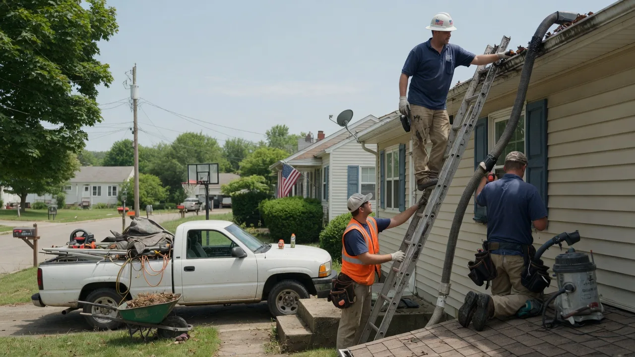 Gutter Installation in Roodhouse, IL near me